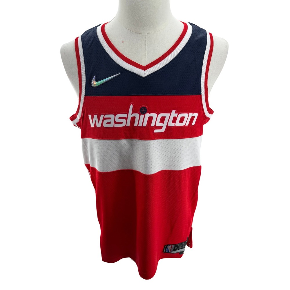 Nike Washington Wizards NBA Dri Fit Swingman Icon Jersey Mens Red White Blue Med
